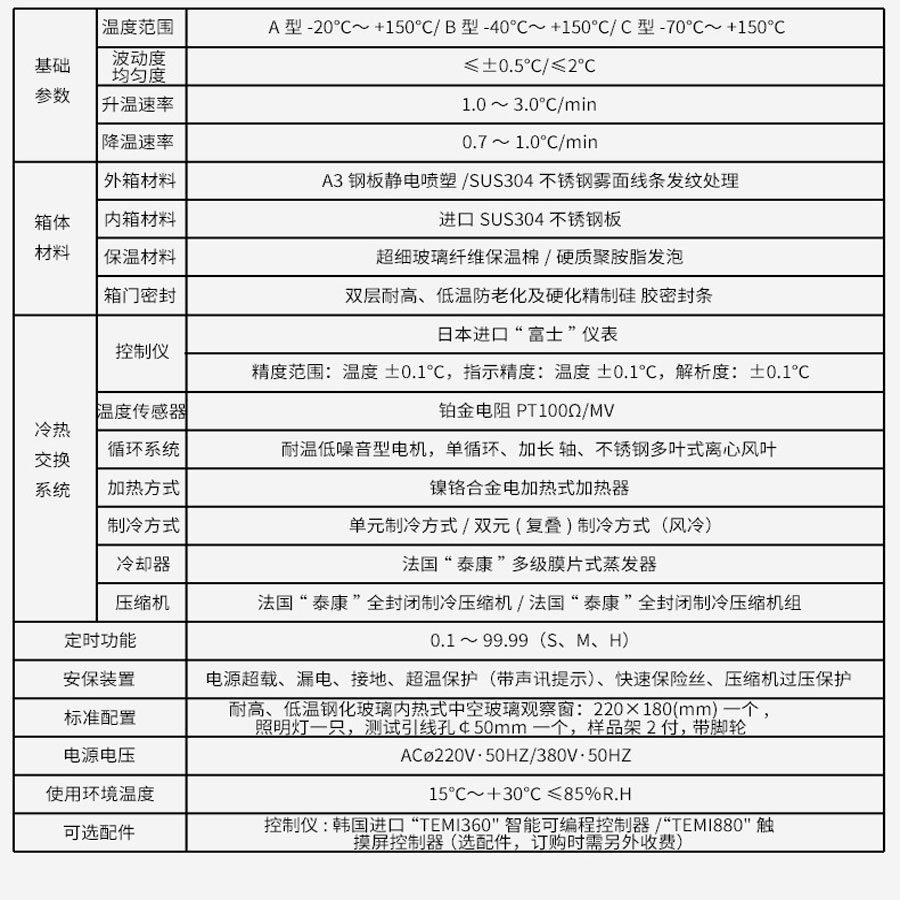 高低温试验箱/老化试验箱/环境试验箱